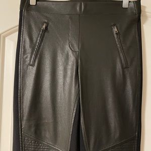 Faux leather pants 👖